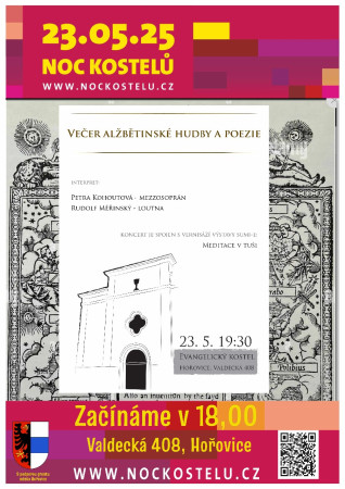 Noc kostelů 23.5. 2025 v Hořovicích